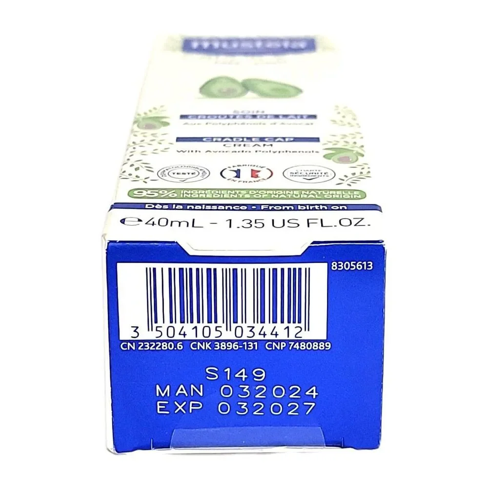 Mustela Fragrance Free Baby Cradle Cap Cream - 1.35 fl oz